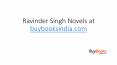 Ravinder Singh Novels at buybooksindia.com PowerPoint PPT Presentation