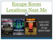 Escape Rooms