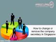 How to change or remove the company secretary in Singapore PowerPoint PPT Presentation