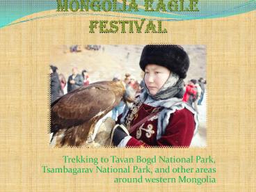 Altay Eagle Festival