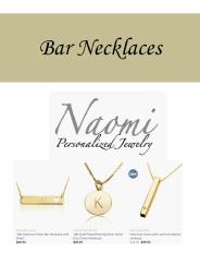Bar Necklaces