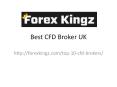 Best Cfd Broker UK