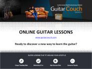 Online Guitar Lessons - Guitar Couch Lessons