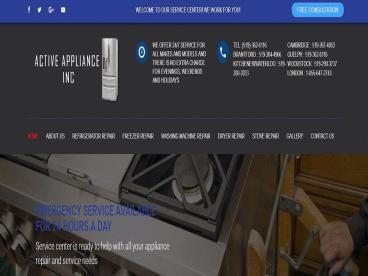 Refrigerators Repair Service Provider