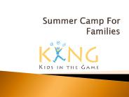 Summer Camp For Families
