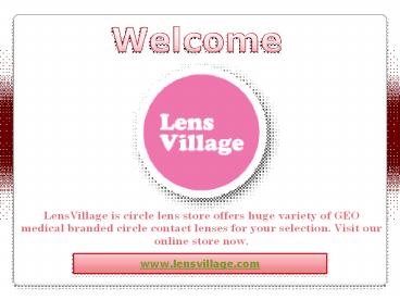 Circle Lens Contacts