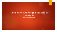 The Best MYOB Assignment Help in Australia