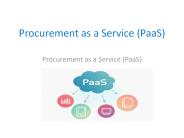 Procurement as a Service (PaaS)   4 oct 17