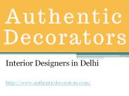Interior Designers in Delhi