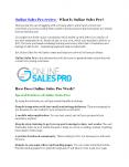 Online Sales Pro Review & GIANT bonus packs