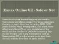Xanax Online UK - Safe or Not