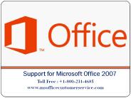 Support for Microsoft Office 2007