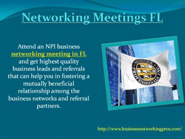 Business Networking Groups in Gulfport