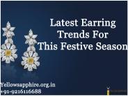 Latest Earring Trends For This Festive Season