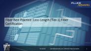 Fiber Test Best Practices Tier 1 Certification (1)