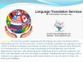 Language Translation Services (1) PowerPoint PPT Presentation