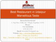 Best Restaurant in Udaipur Ultimate Taste (1)
