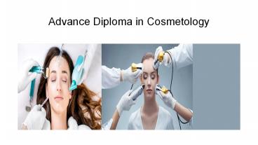 Cosmetology School ,  Hairdressing Classes , Aesthetics