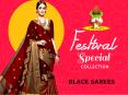 Buy Black Sarees Now In USA