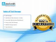 Best Tool Storage Solution Manufacturer in India