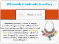 Bohemian Handmade Weaved Bracelet PowerPoint PPT Presentation