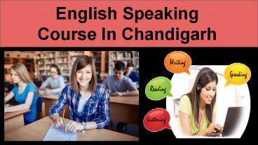 English speaking Course in Chandigarh (1)