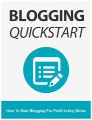 Blogging Quickstart (1)