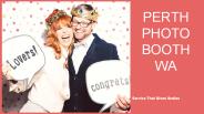 Photo Booth Perth WA