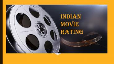 Indian movie rating