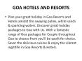 Goa Hotels and Resorts