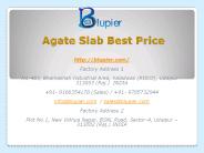 Agate Slab Best Price