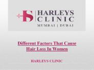 Different Factors That Cause Hair Loss In Women