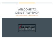 Stylish Customized Address Stamp