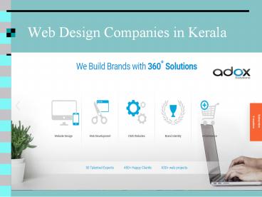 Web Design Companies in Kerala