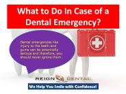 What to Do In Case of a Dental Emergency?