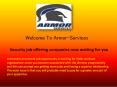 Security job offering companies now waiting for you PowerPoint PPT Presentation