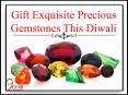 Gift Exquisite Precious Gemstones This Diwali PowerPoint PPT Presentation