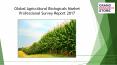 Global Agricultural Biologicals Market Professional Survey Report 2017 PowerPoint PPT Presentation