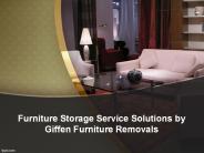 Furniture Storage Service Solutions by Giffen Furniture Removals