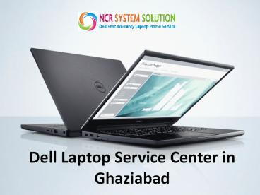 Dell Laptop Service Center in Ghaziabad