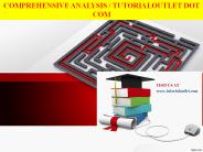COMPREHENSIVE ANALYSIS / TUTORIALOUTLET DOT COM