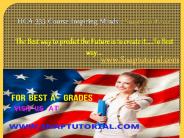 HCA 333   Course Inspiring minds / snaptutorial.com