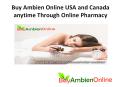 Buy Ambien Online USA and Canada anytime Through Online Pharmacy