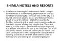 Shimla Hotels