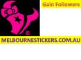 Melbournestickers Metallic stickers Gain Followers PowerPoint PPT Presentation
