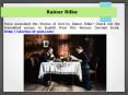 Rainer Maria Rilke PowerPoint PPT Presentation