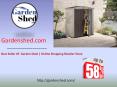 Choose from Plastic Garden sheds, Absco Sheds Online