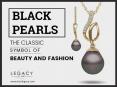 Black Pearl Earrings and Necklaces – Beautiful Style Statement PowerPoint PPT Presentation
