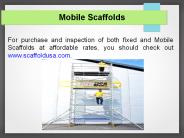 Aluminum Scaffolding