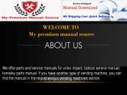 komatsu parts manual